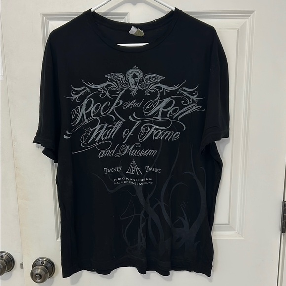 Rock and Roll Hall of Fame Black T-Shirt size XL - Picture 1 of 7